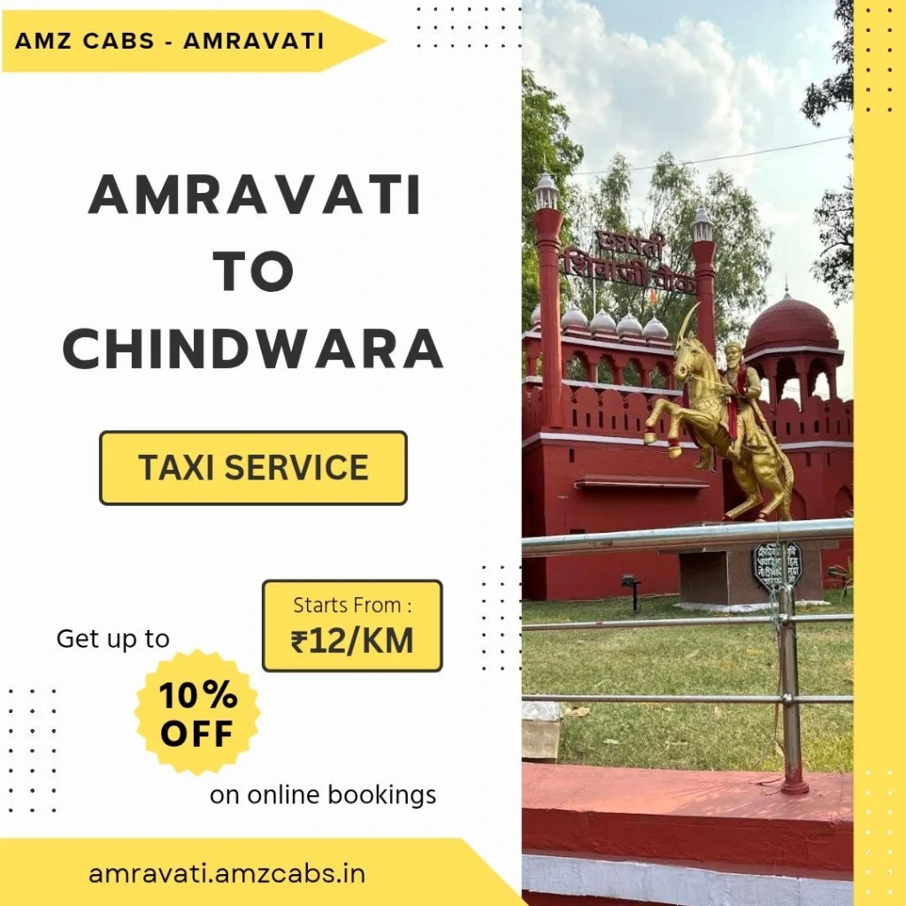 Amravati to Chhindwara Taxi