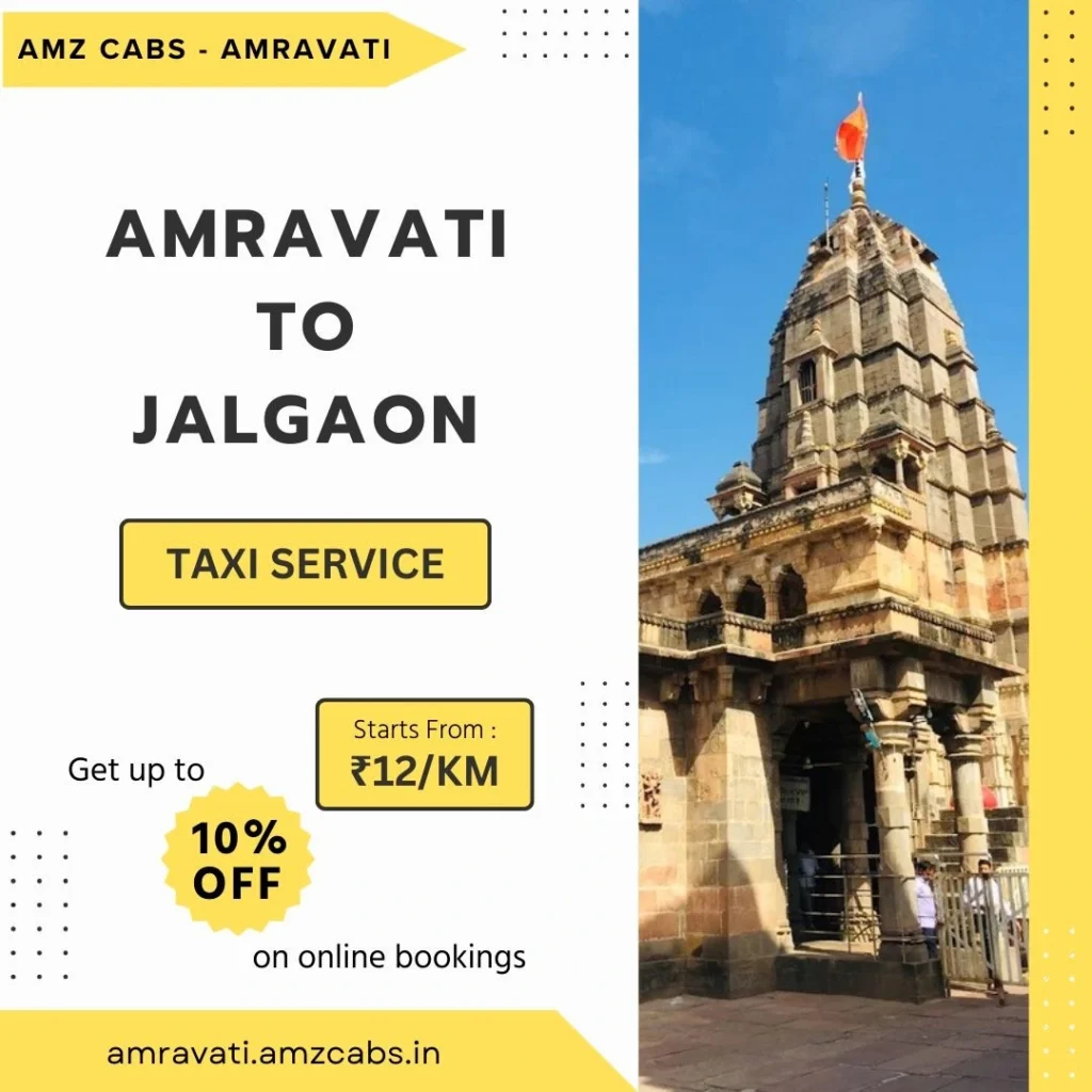 Amravati to Jalgaon taxi