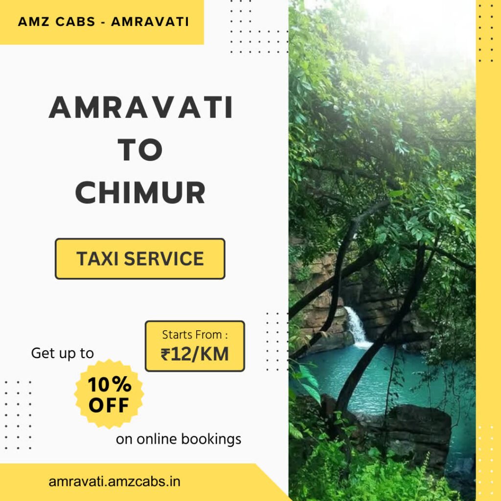 Amravati to Chimur Taxi