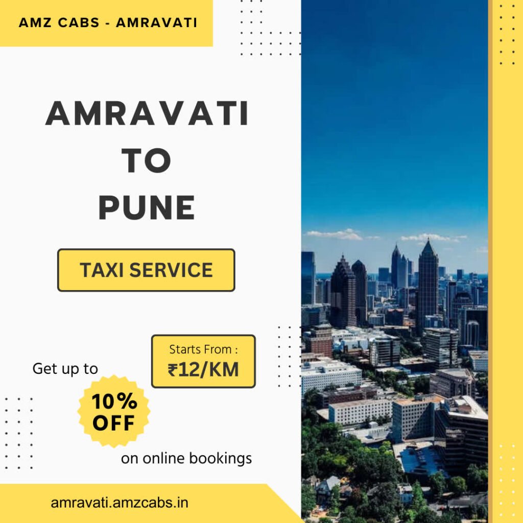 Amravati to Pune Taxi