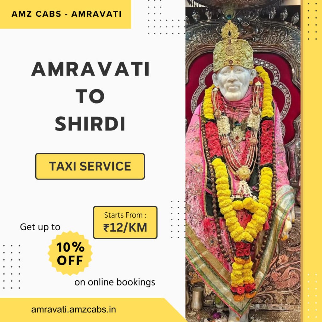 Amravati to Shirdi Taxi